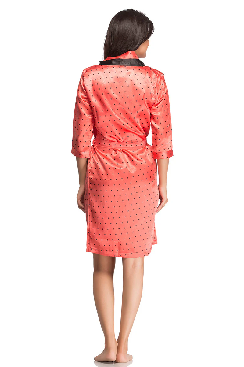 Peach Short Gown - Image 4